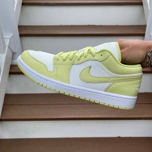 Lime Air Jordan 1 Low